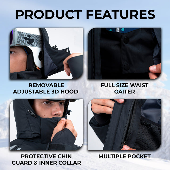 GLACIER Kids/Junior High Performance Ski Jacket