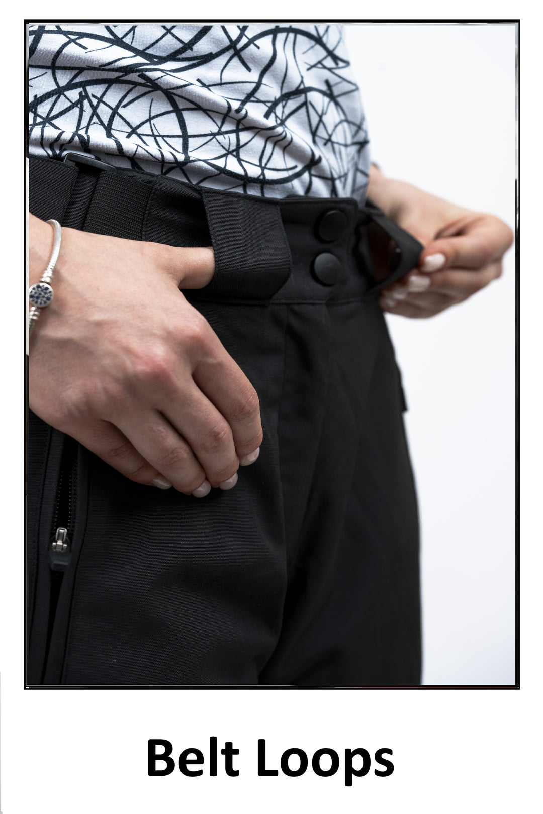 BLAZE Full Side Zip Snowpants