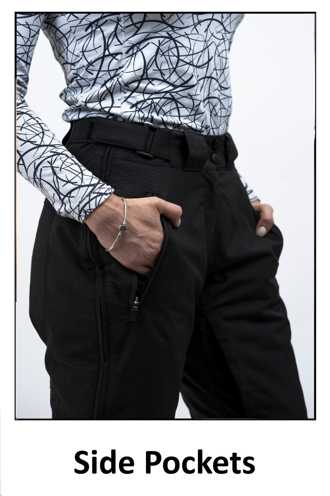 BLAZE Full Side Zip Snowpants